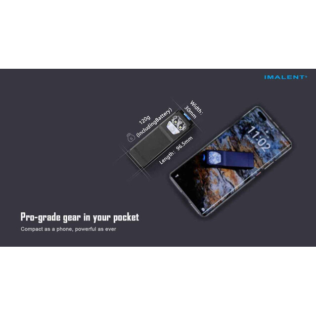 IMALENT GR36 Lukturītis EDC Gear