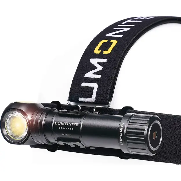 LUMONITE Compass Galvas lukturītis 1250 lm