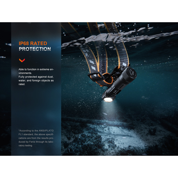 Fenix HM61R Amber V2.0 Lukturītis