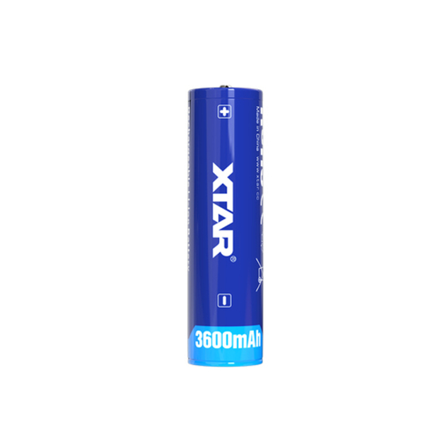 XTAR 18650-360PCM 3600mAh akumulators Li-ION Protected 3.7V 10A