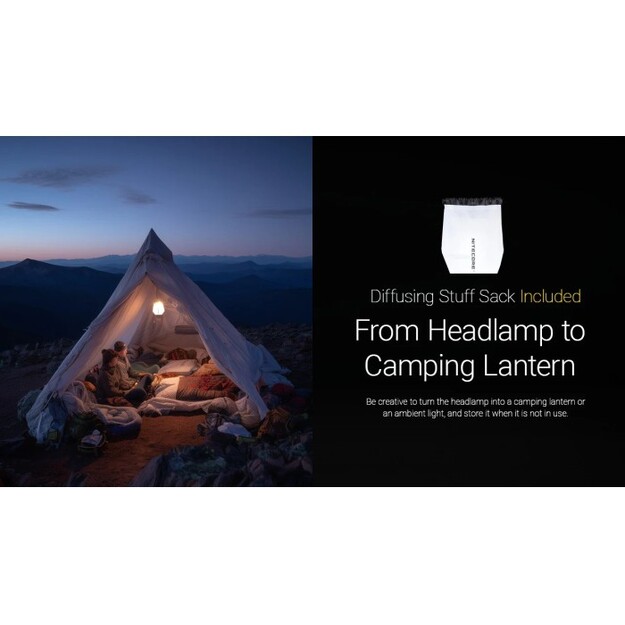 Nitecore HA27 UHE MCT flashlight