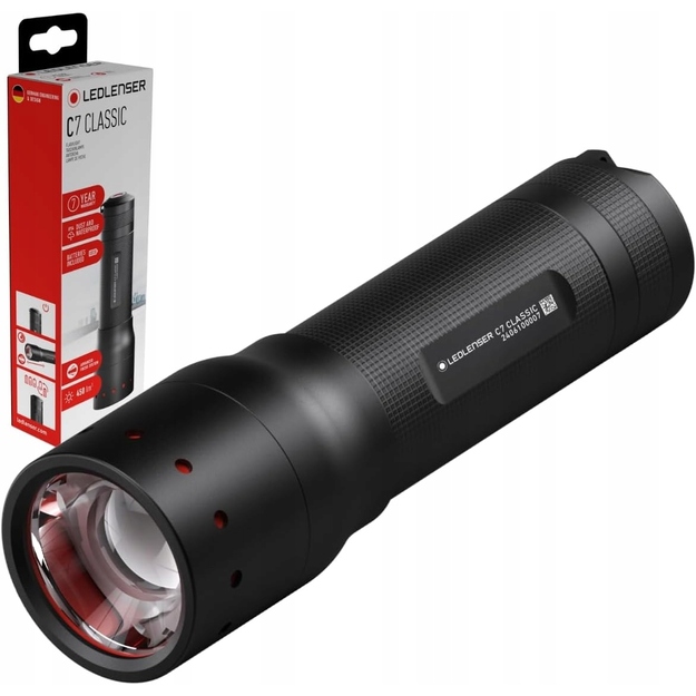 Ledlenser C7R Classic lukturītis 503150