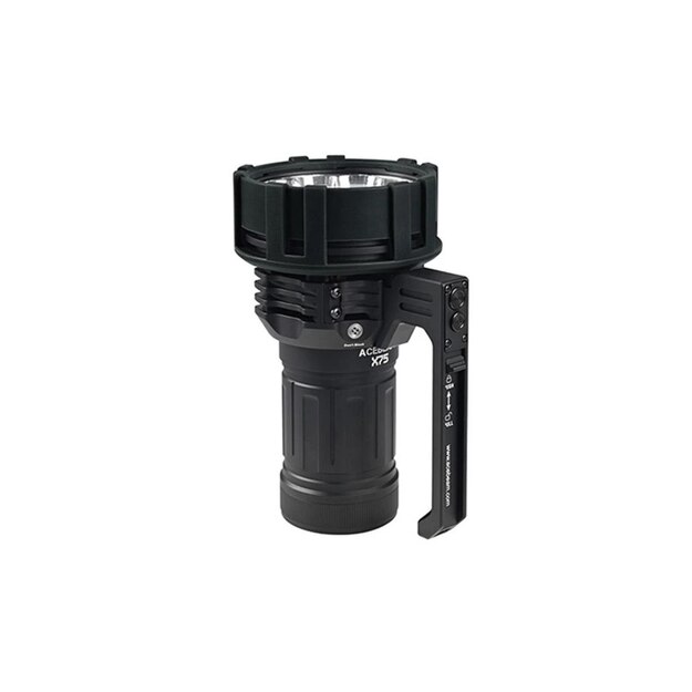 AceBeam X75 XHP 70.3 6500K Black Flashlight