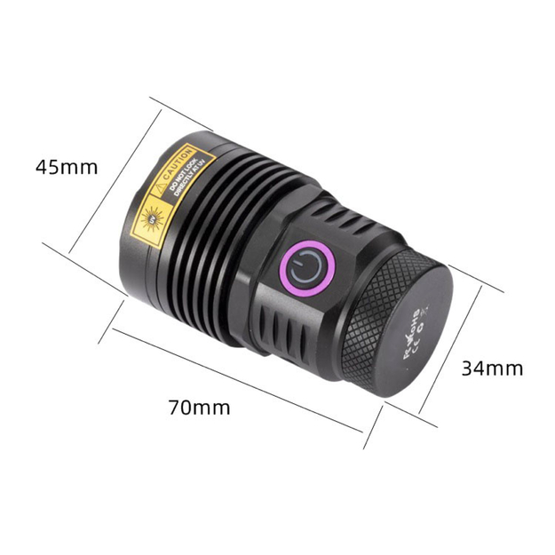 INFINIO TRIPOD UV 604-T 365 nm UV pārbaudes lampa ar statīva statīvu