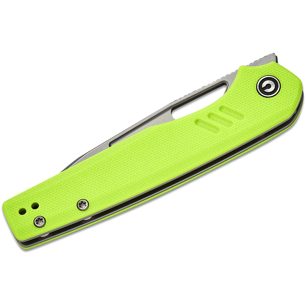 Civivi Guile saliekamais nazis Fluorescent Green G10, Satin 14C28N, ražotājs Shawn Ashmore (C24062B-2)