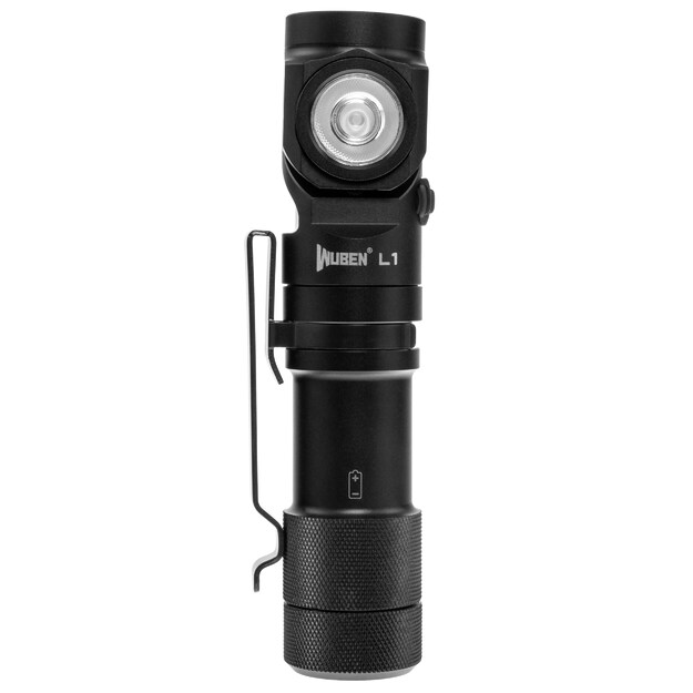 Wuben L1 melns lukturītis ar 2000 lūmeniem