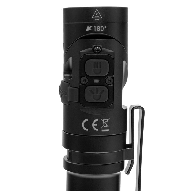 Wuben L1 melns lukturītis ar 2000 lūmeniem