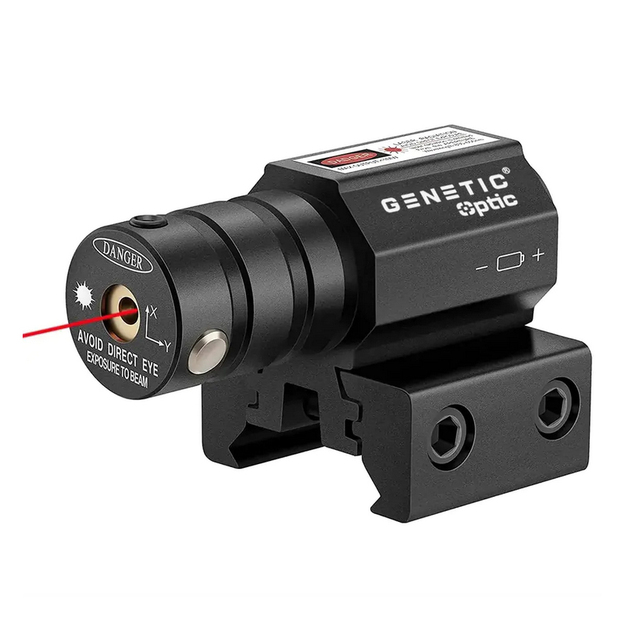 Sarkanais lāzera tēmēklis 11-22 mm pneimatiskām pistolēm