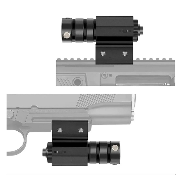 Sarkanais lāzera tēmēklis 11-22 mm pneimatiskām pistolēm