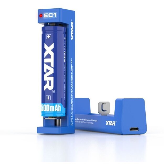 XTAR EC1 akumulatoru lādētājs