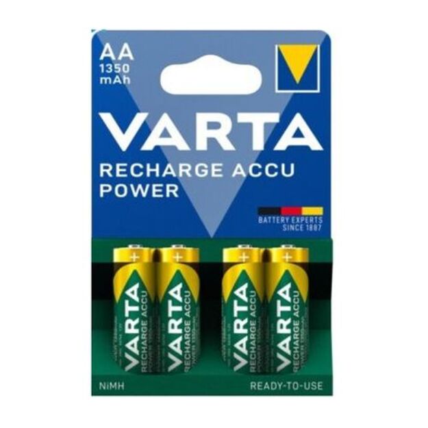 Akumuliatori AA Longlife Accu 1350 mAh (4gab) VARTA 56746
