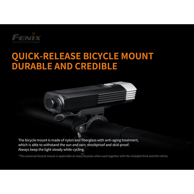 Fenix ​​BC30 V2.0 velosipēdu apgaismojums