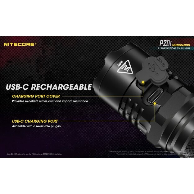 Nitecore P20i 1800lm lukturis