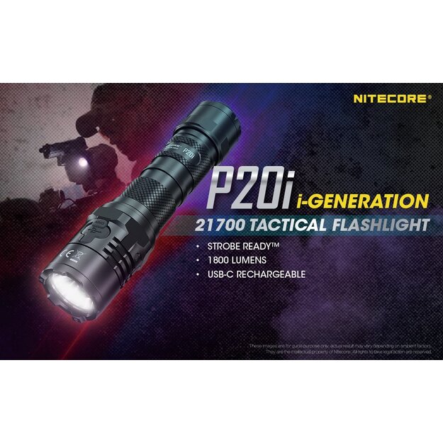 Nitecore P20i 1800lm lukturis