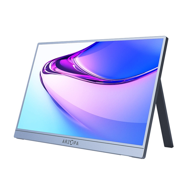 Arzopa A1S 14.0 portatīvais monitors (sudrabaini pelēks)