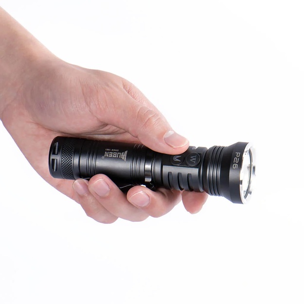 Wuben P26 lukturis 500lm ar UV 365nm 2W gaismu