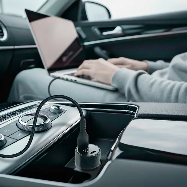 everActive CC-50Q Car Charger with USB QC3.0 and USB-C PD 75W