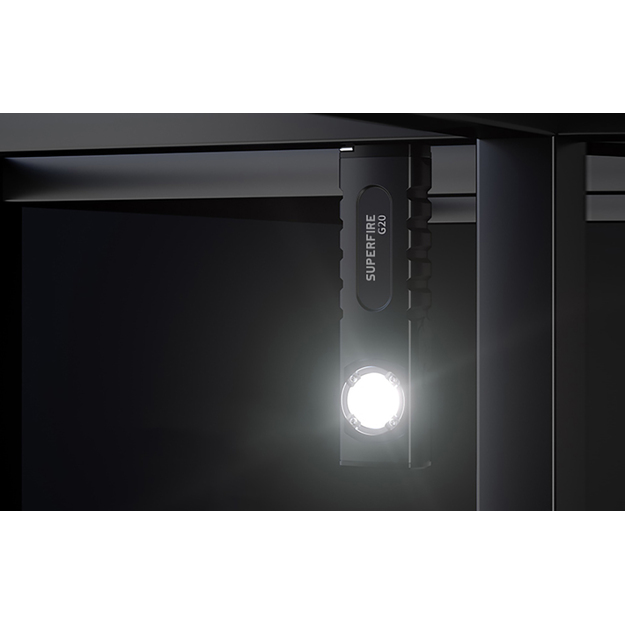 SupFire G20 daudzfunkcionāls lukturis ar lāzera rādītāju