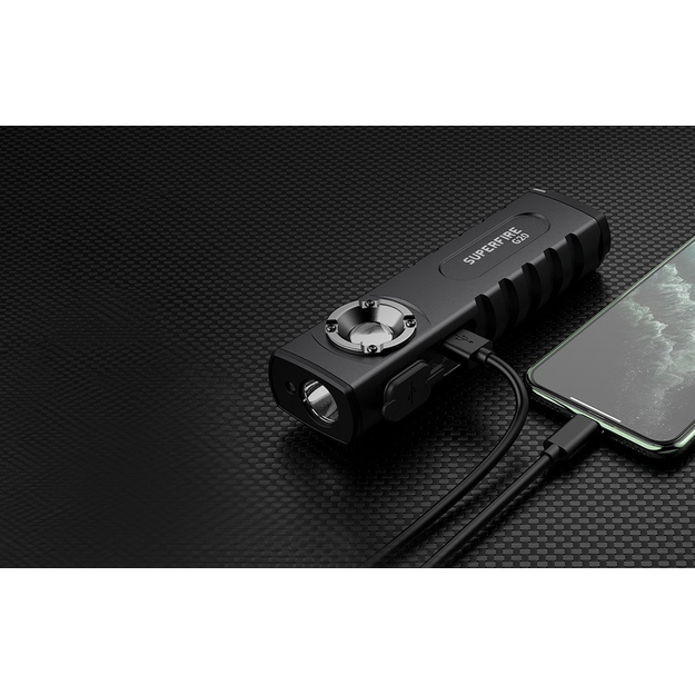 SupFire G20 daudzfunkcionāls lukturis ar lāzera rādītāju