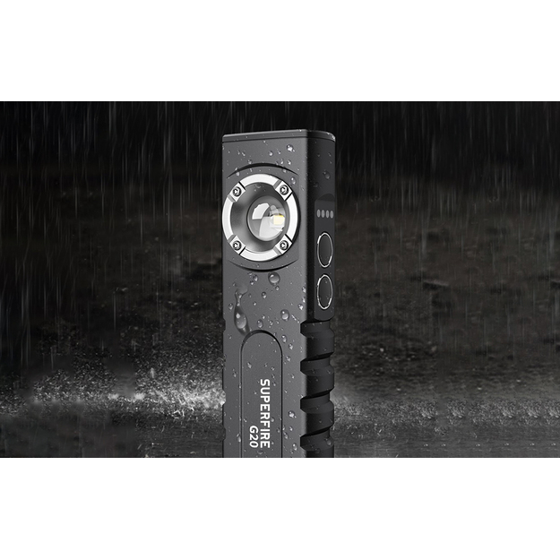 SupFire G20 daudzfunkcionāls lukturis ar lāzera rādītāju