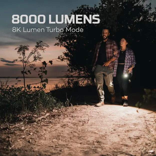 NEBO DAVINCI 8000 uzlādējams lukturis 8000 lm