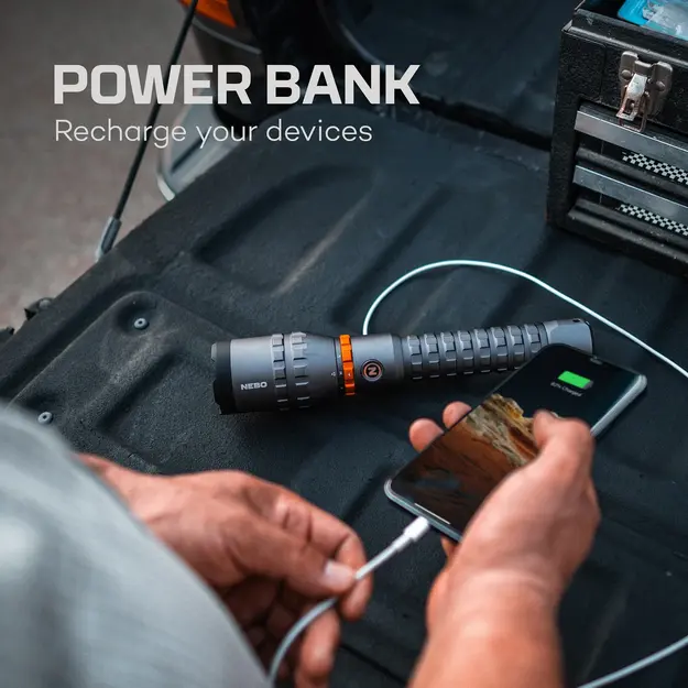 NEBO DAVINCI 8000 uzlādējams lukturis 8000 lm