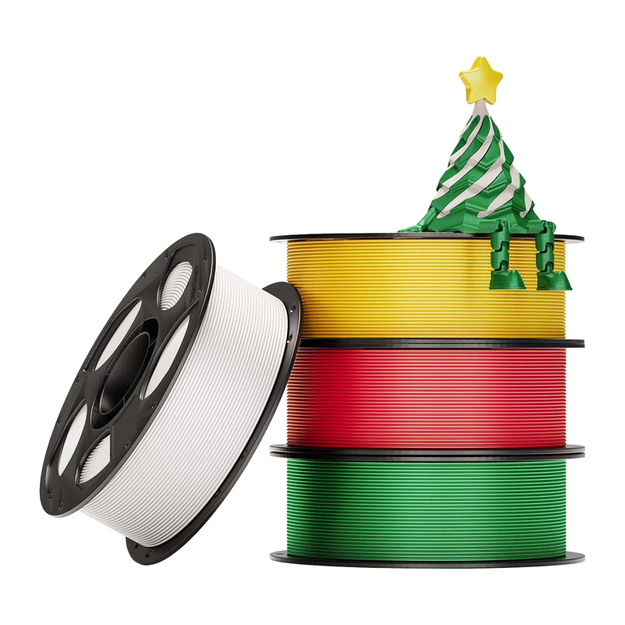 Christmas PLA Anycubic filament set (4 pcs).