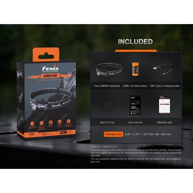 Fenix ​​​​HM53R LED Flashlight