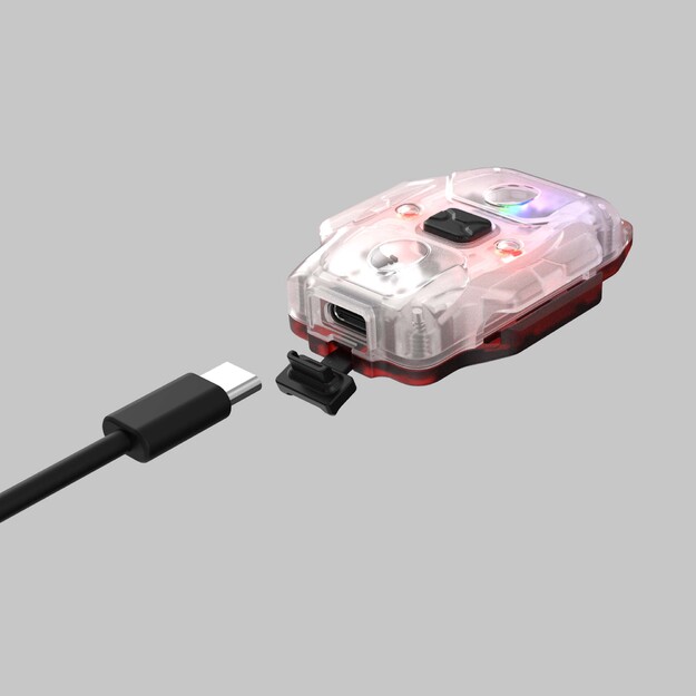 Armytek Crystal Pro 3D sarkans universāls lukturītis F10101R