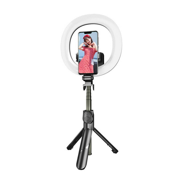 Selfie stick/ tripod Puluz with LED light ring