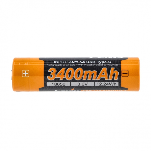 Fenix USB akumulators ARB-L18U V3.0 (18650 3400mAh)