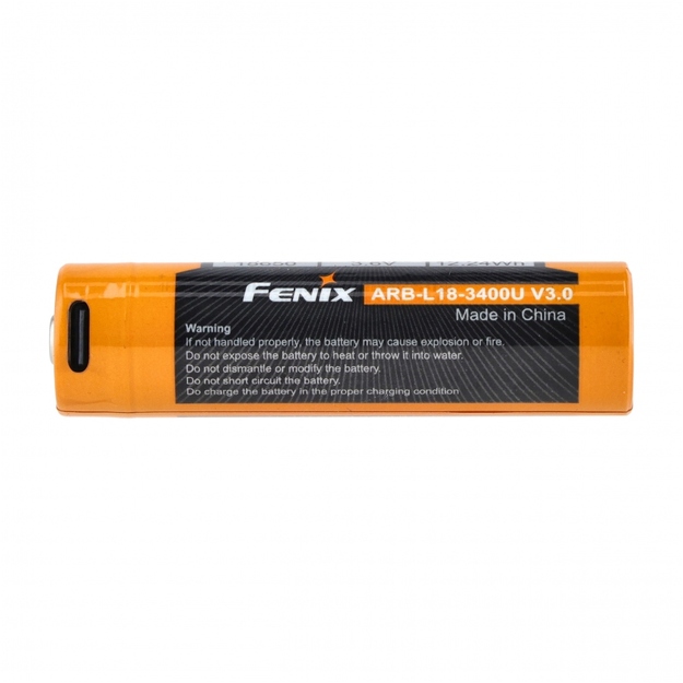 Fenix USB akumulators ARB-L18U V3.0 (18650 3400mAh)