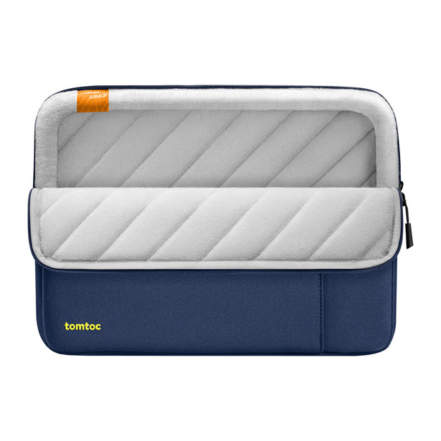 TOMTOC Defender-A13 Laptop Sleeve + 14  Case Set (Navy Blue)