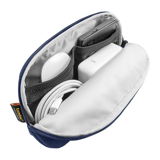 TOMTOC Defender-A13 Laptop Sleeve + 14  Case Set (Navy Blue)