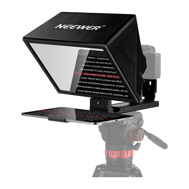 NEEWER BASICS X12B 12  Aluminum Alloy Adjustable Teleprompter