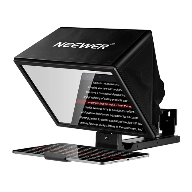 NEEWER BASICS X12B 12  Aluminum Alloy Adjustable Teleprompter