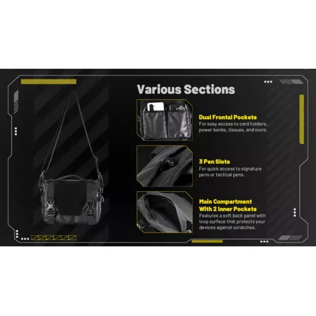 Nitecore SLB05 &ndash; EDC soma, 2 litri