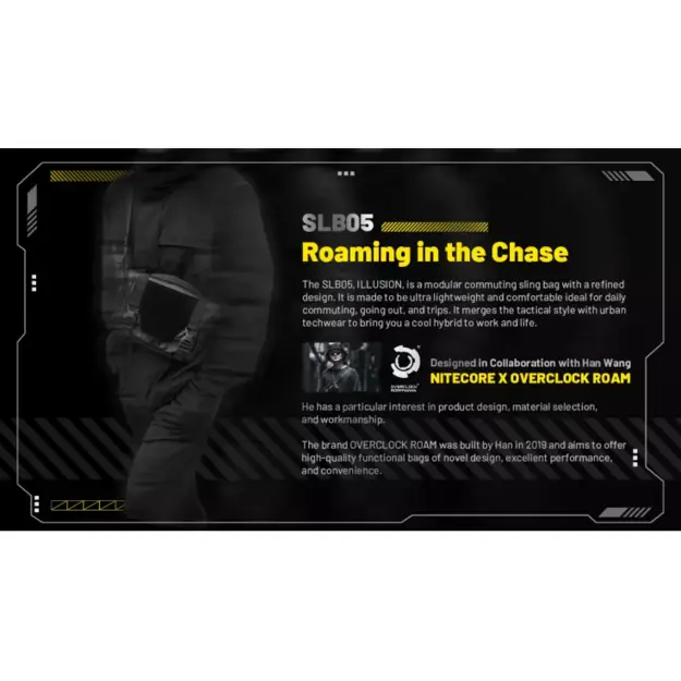 Nitecore SLB05 &ndash; EDC soma, 2 litri