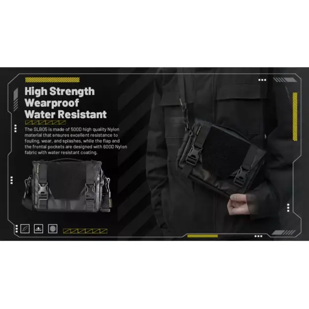 Nitecore SLB05 &ndash; EDC soma, 2 litri