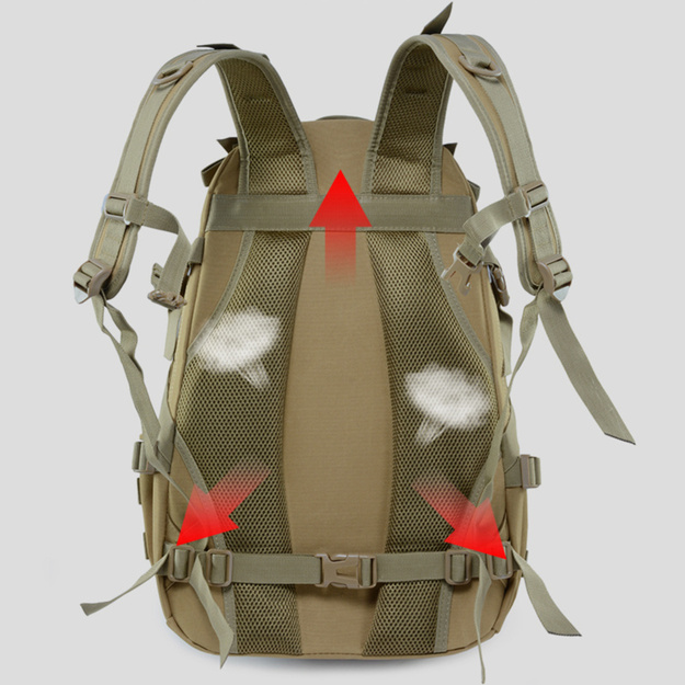 Militārā tūrisma mugursoma BSH ADVENTURE