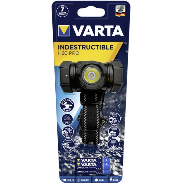 VARTA H20 PRO 4W 3xAAA lukturis 17732