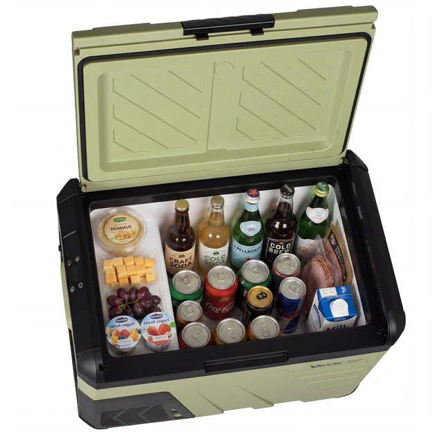 Travel fridge 37L DC 12/24V AC 220-240V, single-chamber, Travel series VA-T37, Vayox
