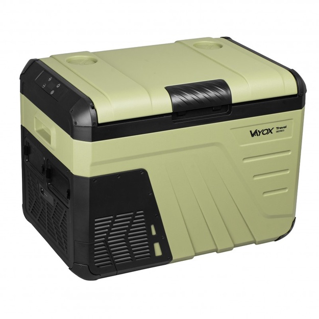 Travel fridge 37L DC 12/24V AC 220-240V, single-chamber, Travel series VA-T37, Vayox
