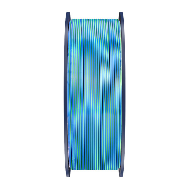 Sunlu PLA+ Silk Tri-Color Filament (blue-green-purple)