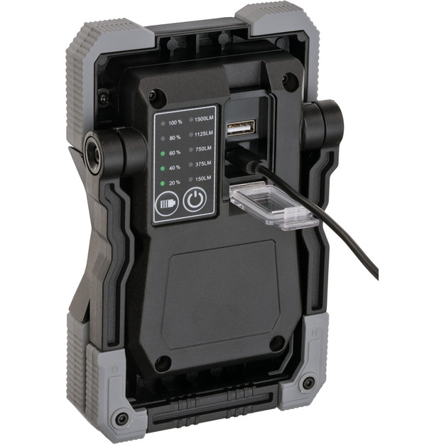 Pārnēsājams gaismeklis LED RUFUS IP65, 15W, 1500lm ar akumulatoru