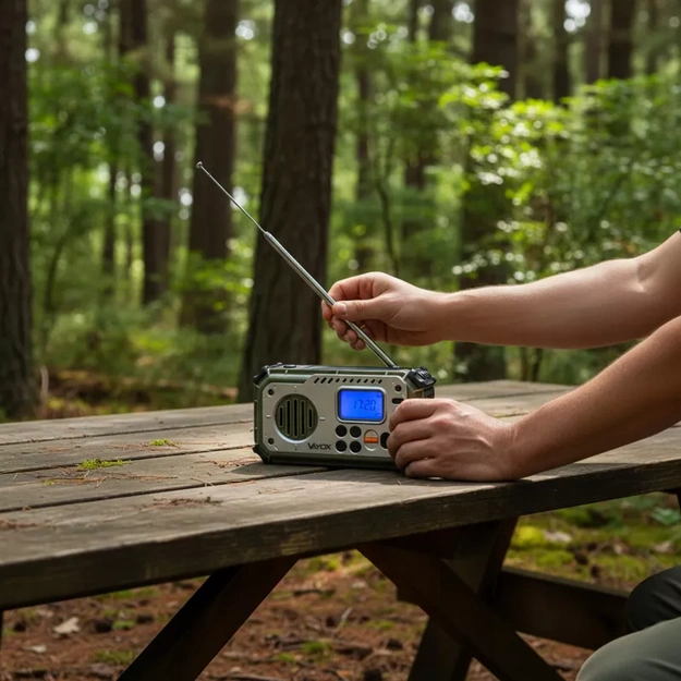 Vayox VA0440 Emergency Radio with Power Bank and Bluetooth