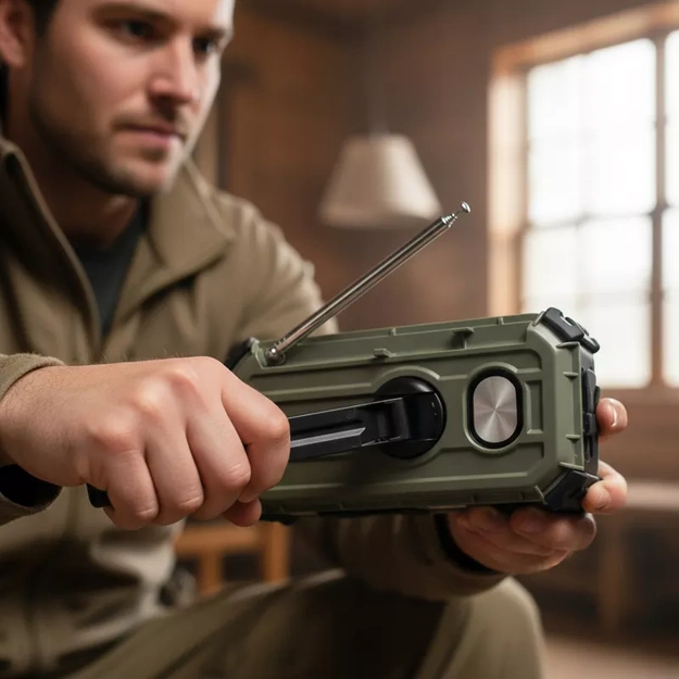 Vayox VA0440 Emergency Radio with Power Bank and Bluetooth