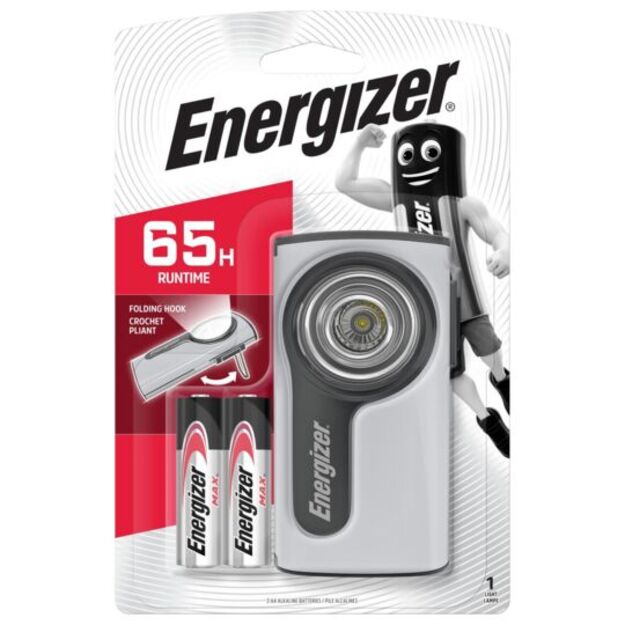 Energizer metāla plakanais lukturītis 2xAA LP03561