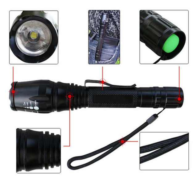 Ultravioletais UV lukturis 10W, ZOOM