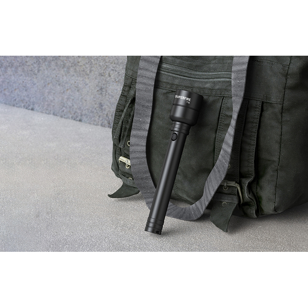 Superfire rokas lukturītis Y16, 1700lm, USB-C